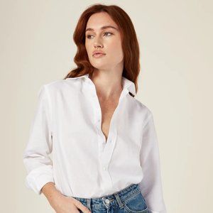 WNU Boyfriend Shirt - NWT - White